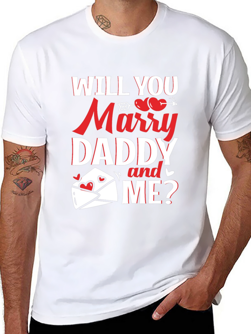 Will You Marry Daddy and Me? Graphic Tee