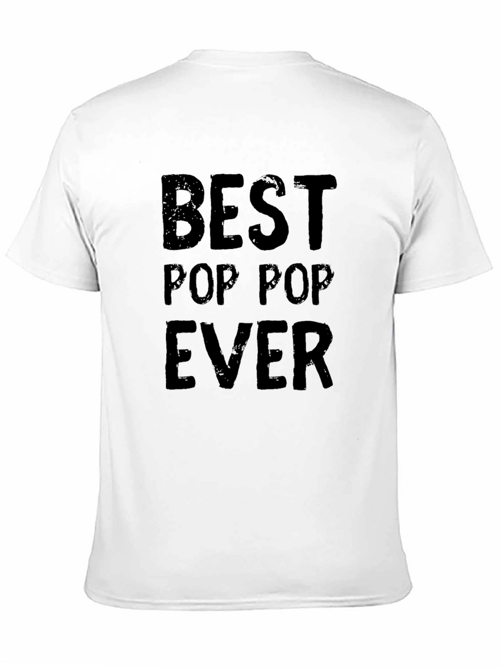 Best Pop Pop Ever Black Graphic T-Shirt
