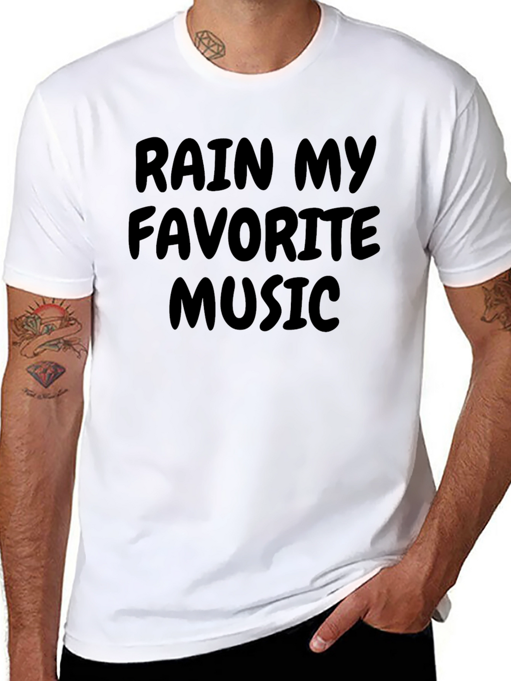 Rain My Favorite Music T-Shirt