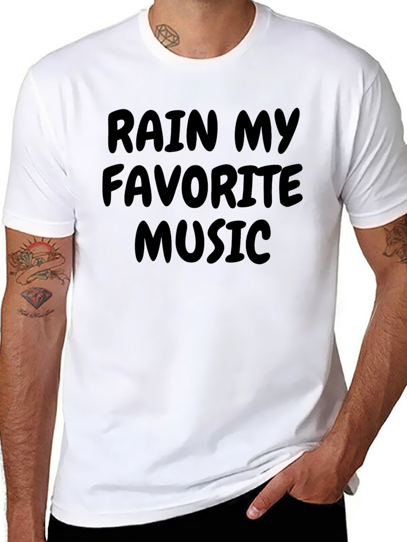 Rain My Favorite Music T-Shirt