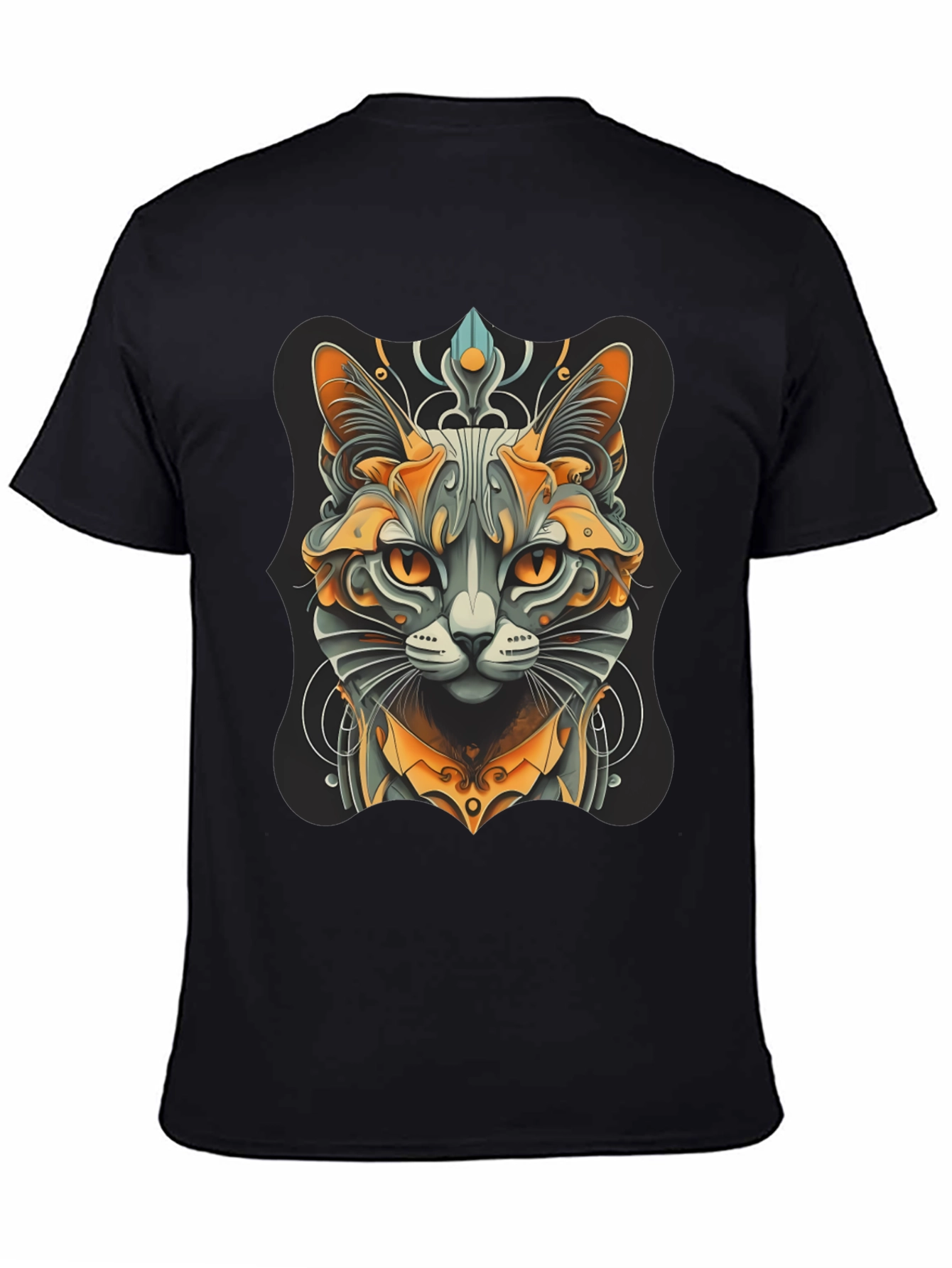 Ornate Cat Graphic Tee