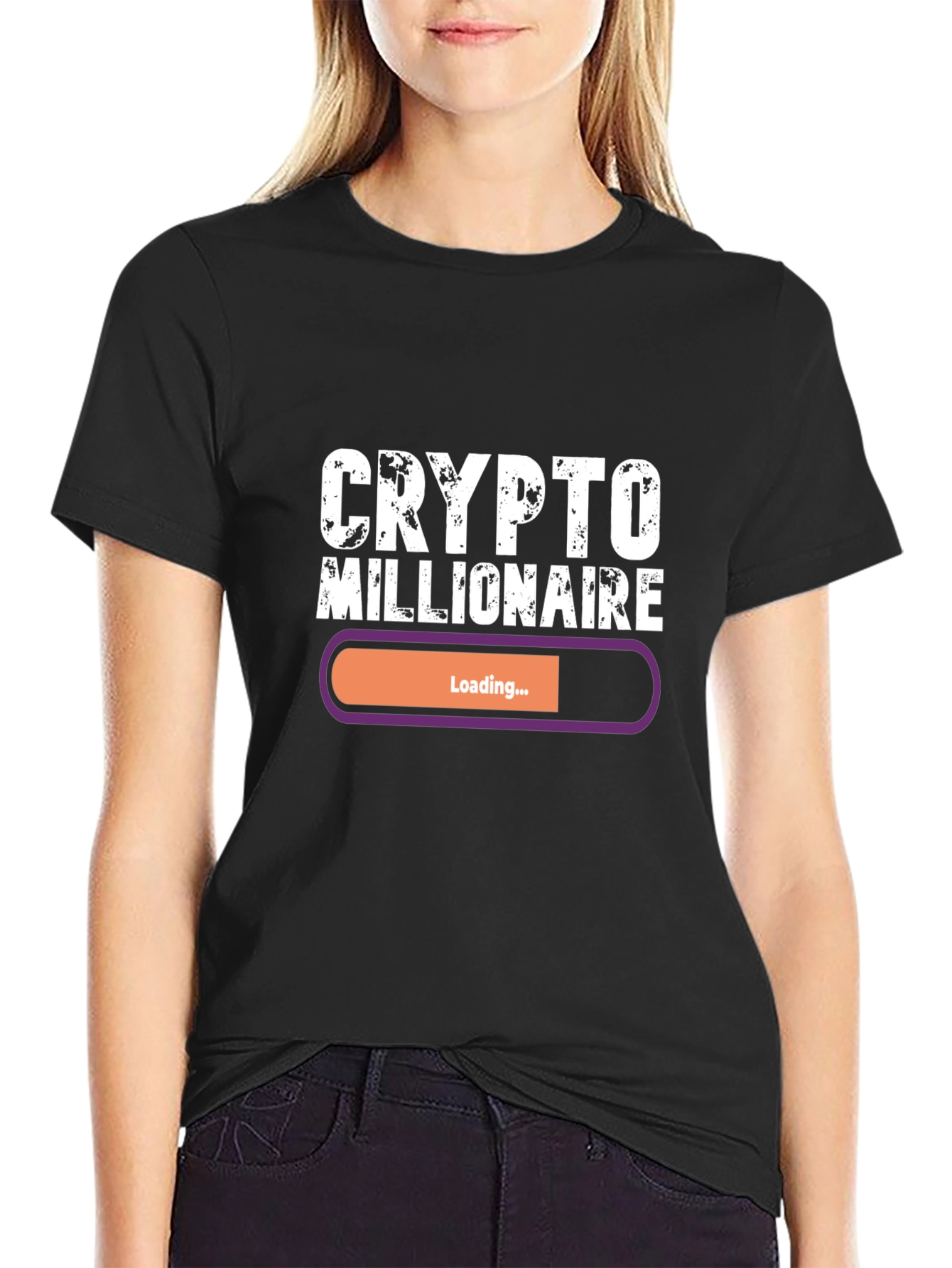 Crypto Millionaire Loading T-Shirt