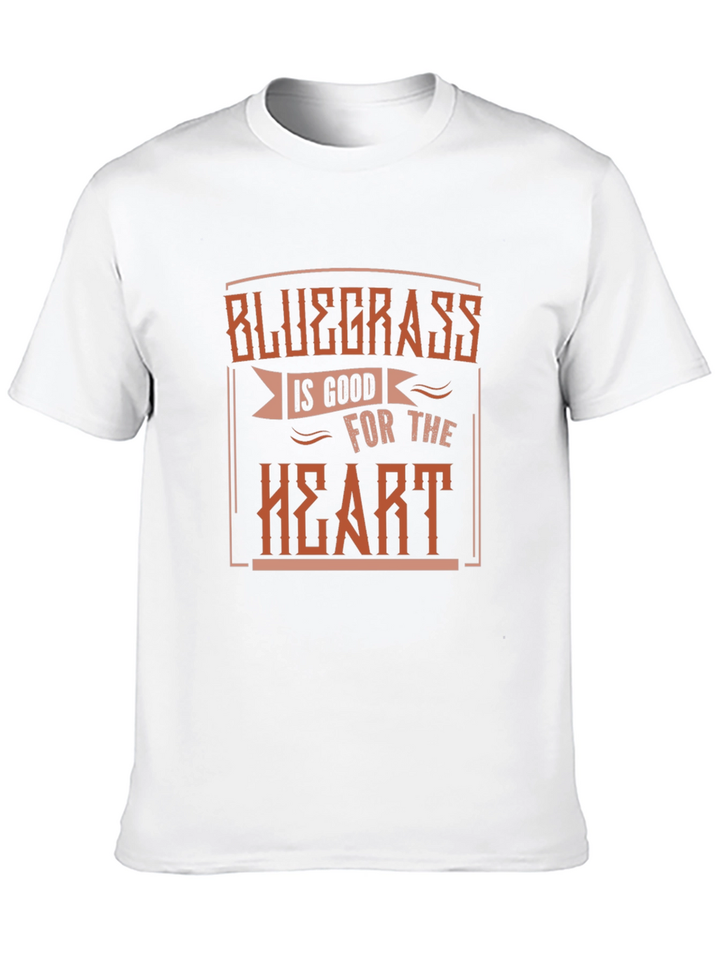Bluegrass is Good For The Heart Graphic T-Shirt