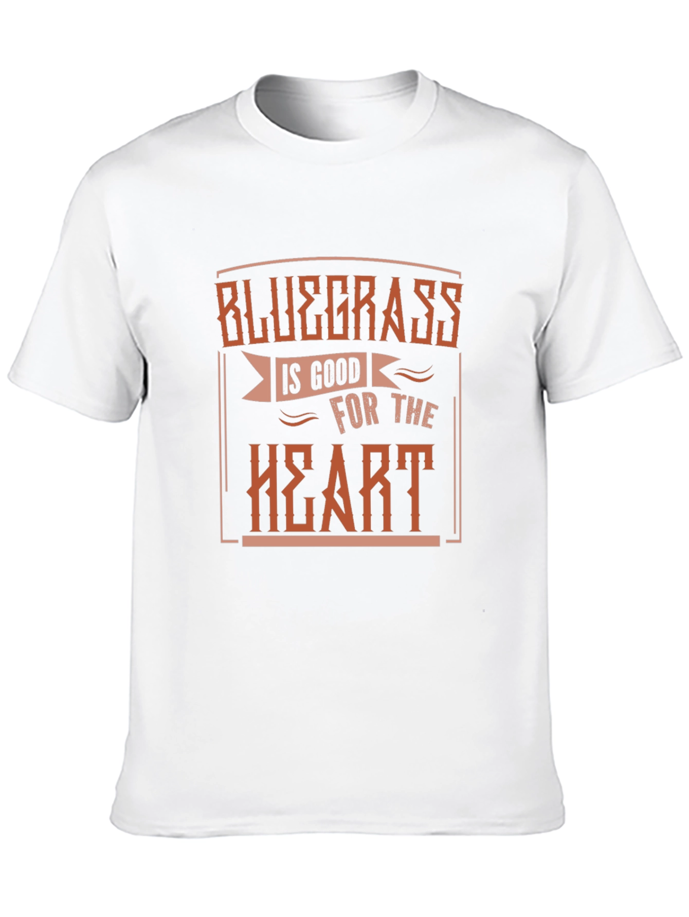 Bluegrass is Good For The Heart Graphic T-Shirt