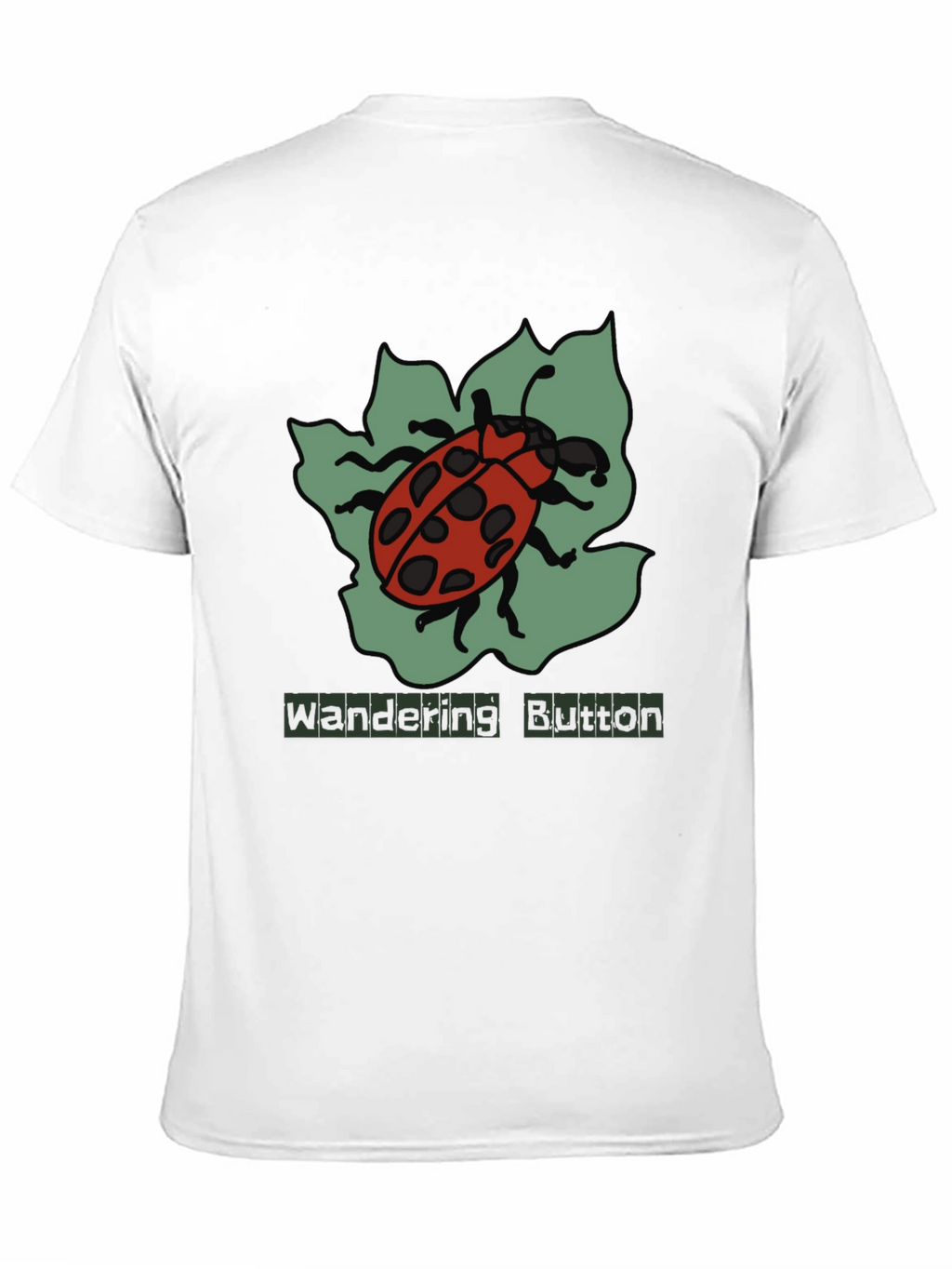 Ladybug Graphic T-Shirt - Wandering Button