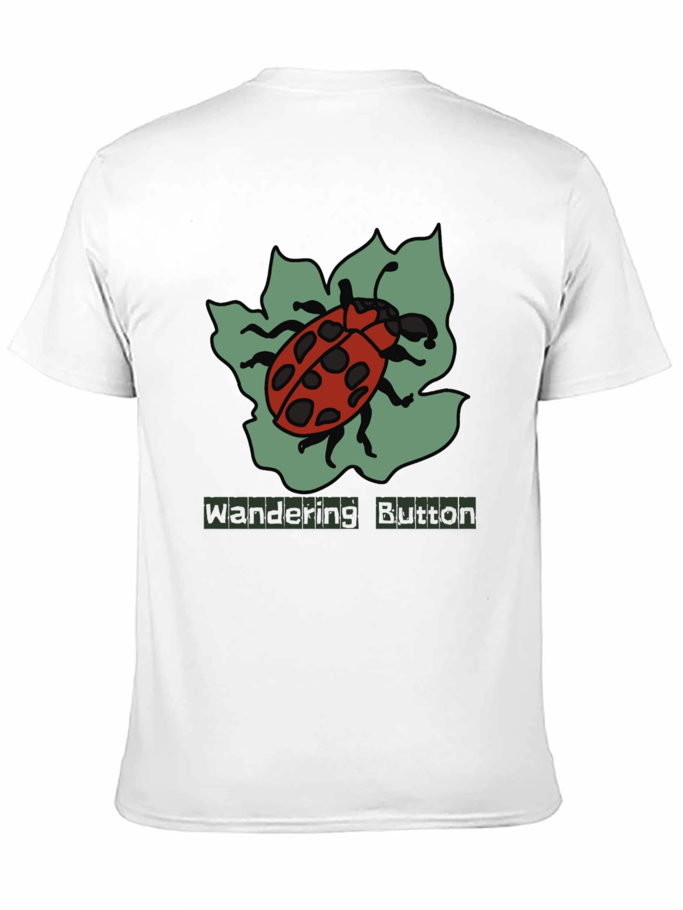 Ladybug Graphic T-Shirt - Wandering Button