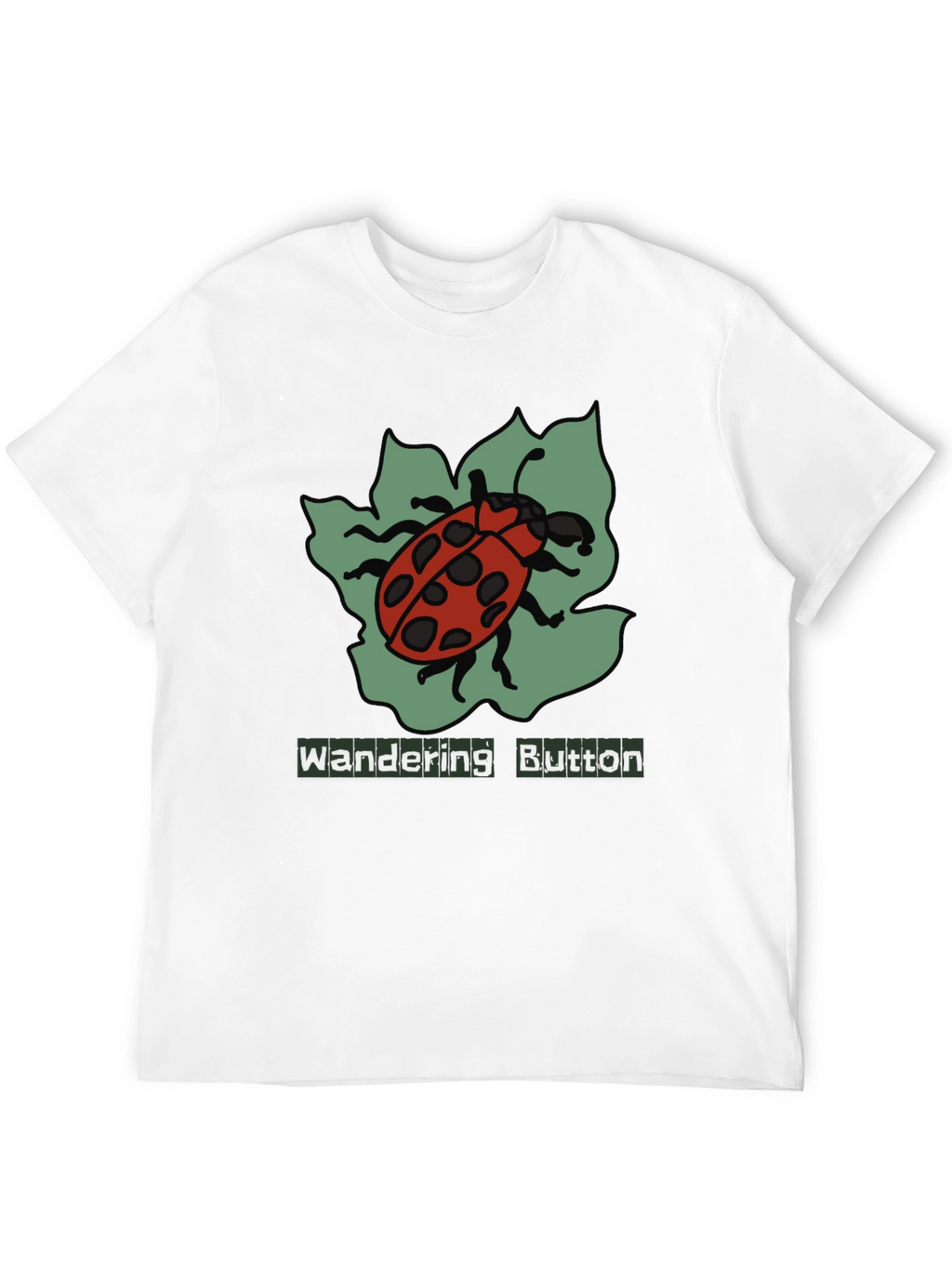 Ladybug Graphic T-Shirt - Wandering Button