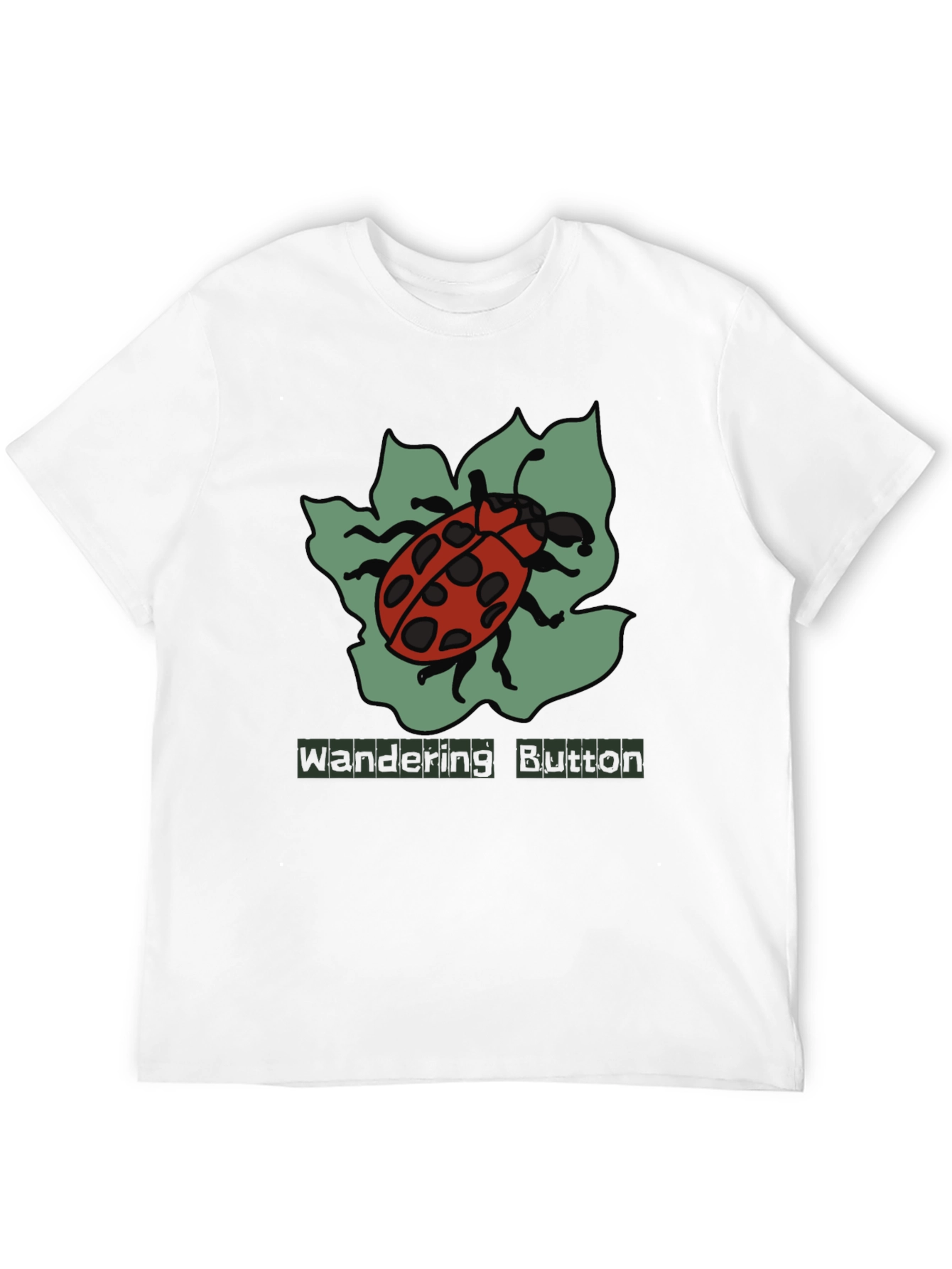 Ladybug Graphic T-Shirt - Wandering Button