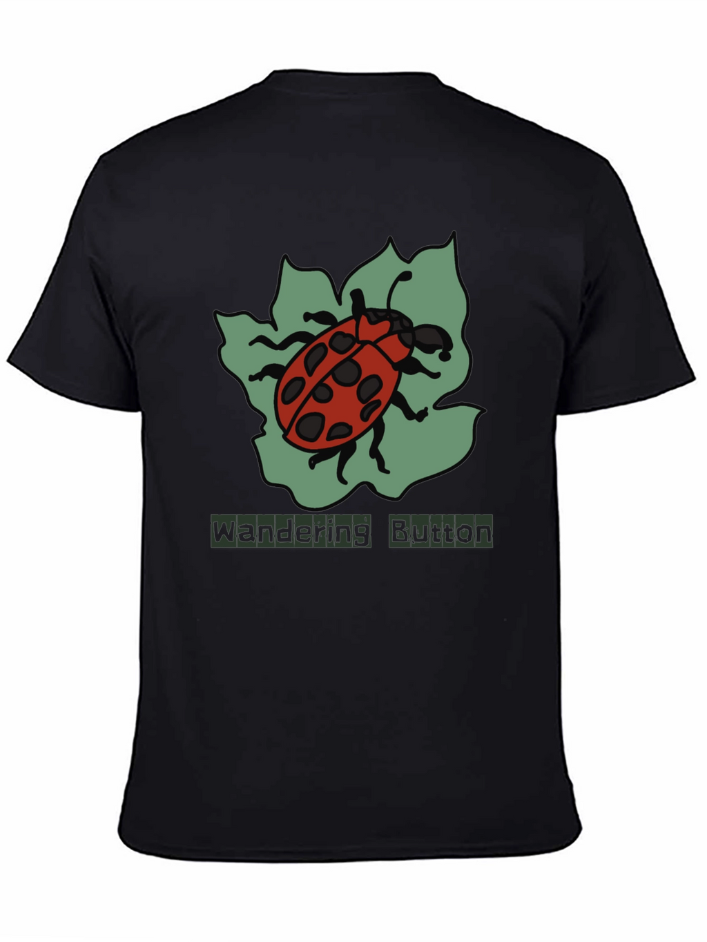 Ladybug Graphic T-Shirt - Wandering Button