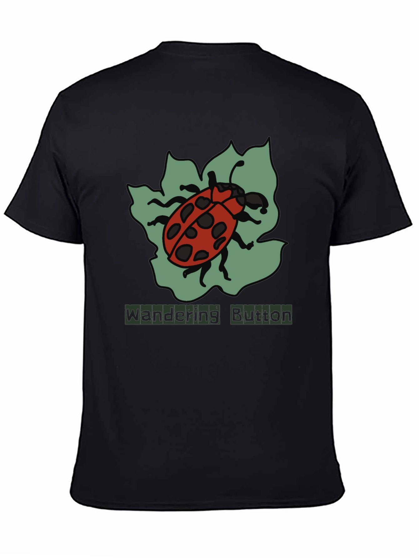 Ladybug Graphic T-Shirt - Wandering Button
