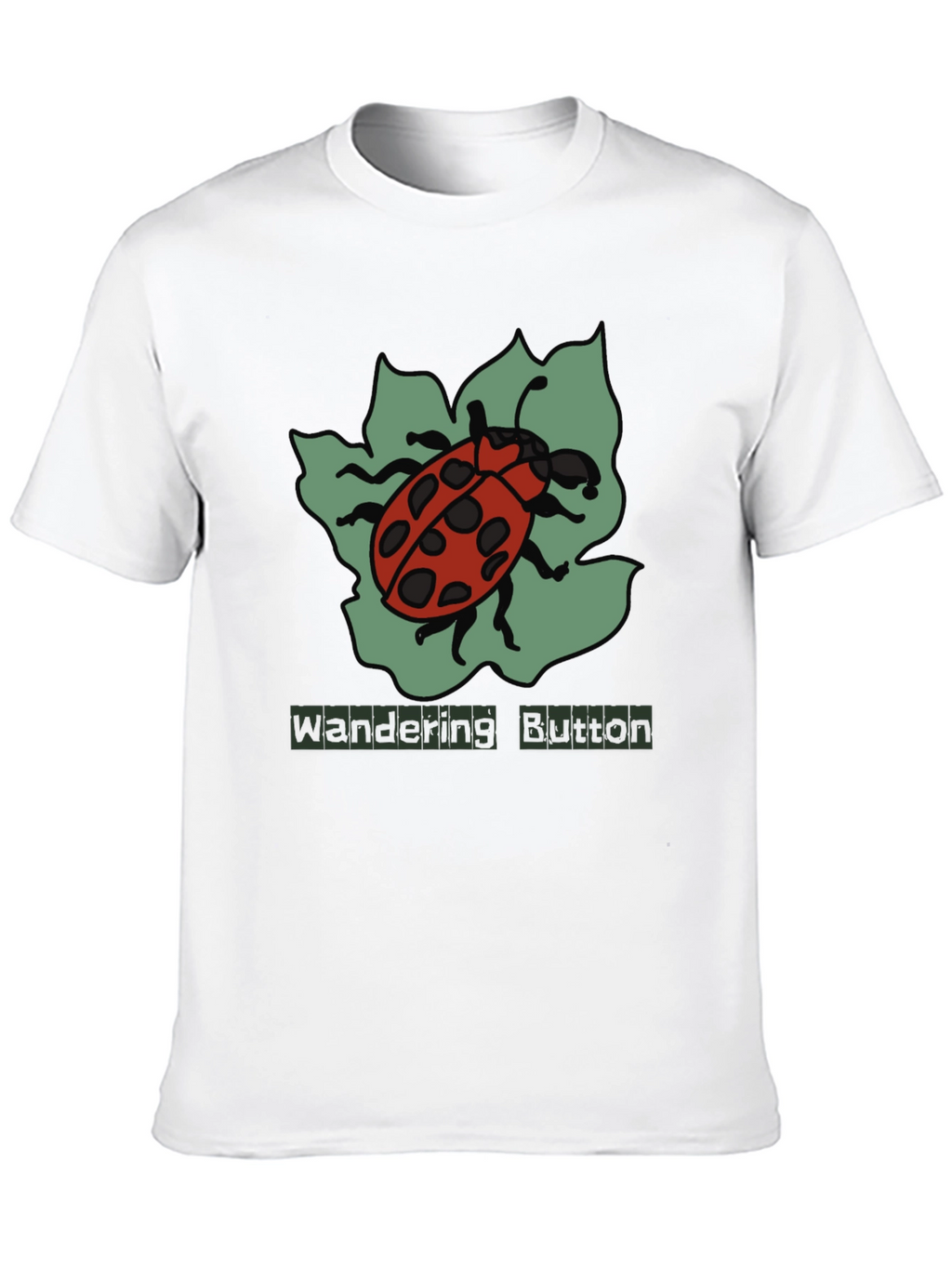 Ladybug Graphic T-Shirt - Wandering Button