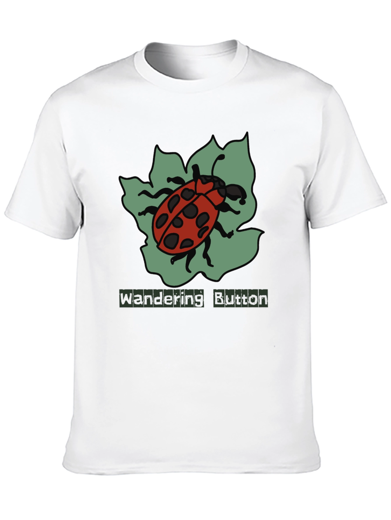 Ladybug Graphic T-Shirt - Wandering Button
