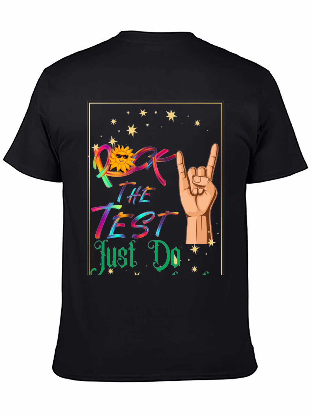 Rock the Test T-Shirt - Good Luck Exam Tee
