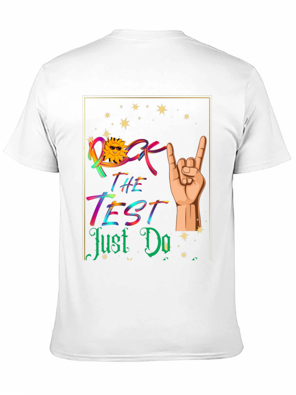 Rock the Test T-Shirt - Good Luck Exam Tee