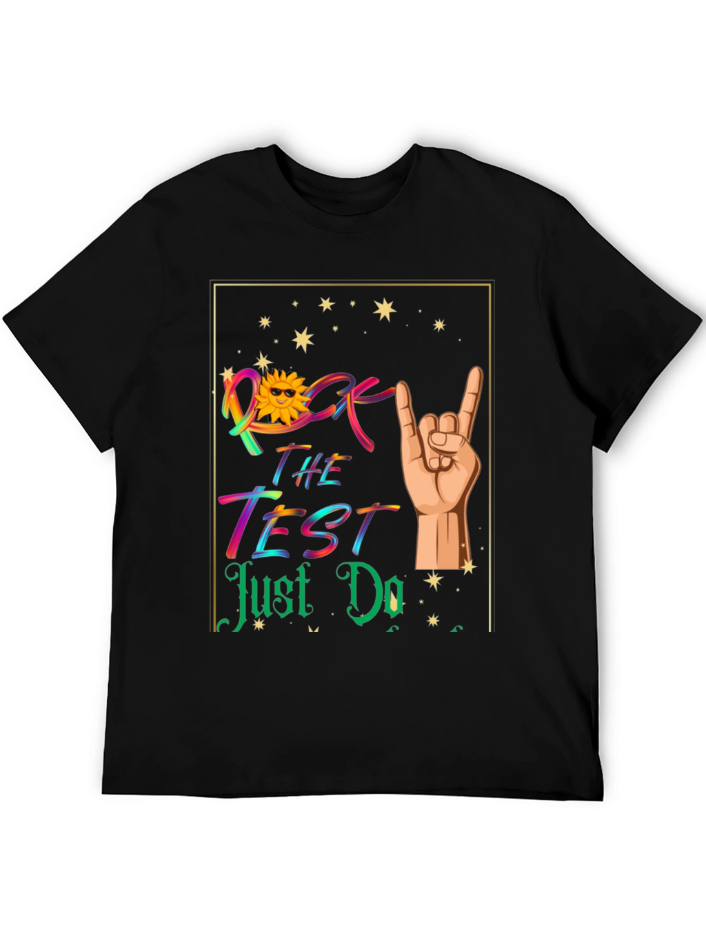 Rock the Test T-Shirt - Good Luck Exam Tee