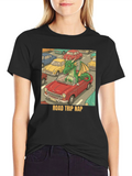 Road Trip Nap Dragon Graphic Tee