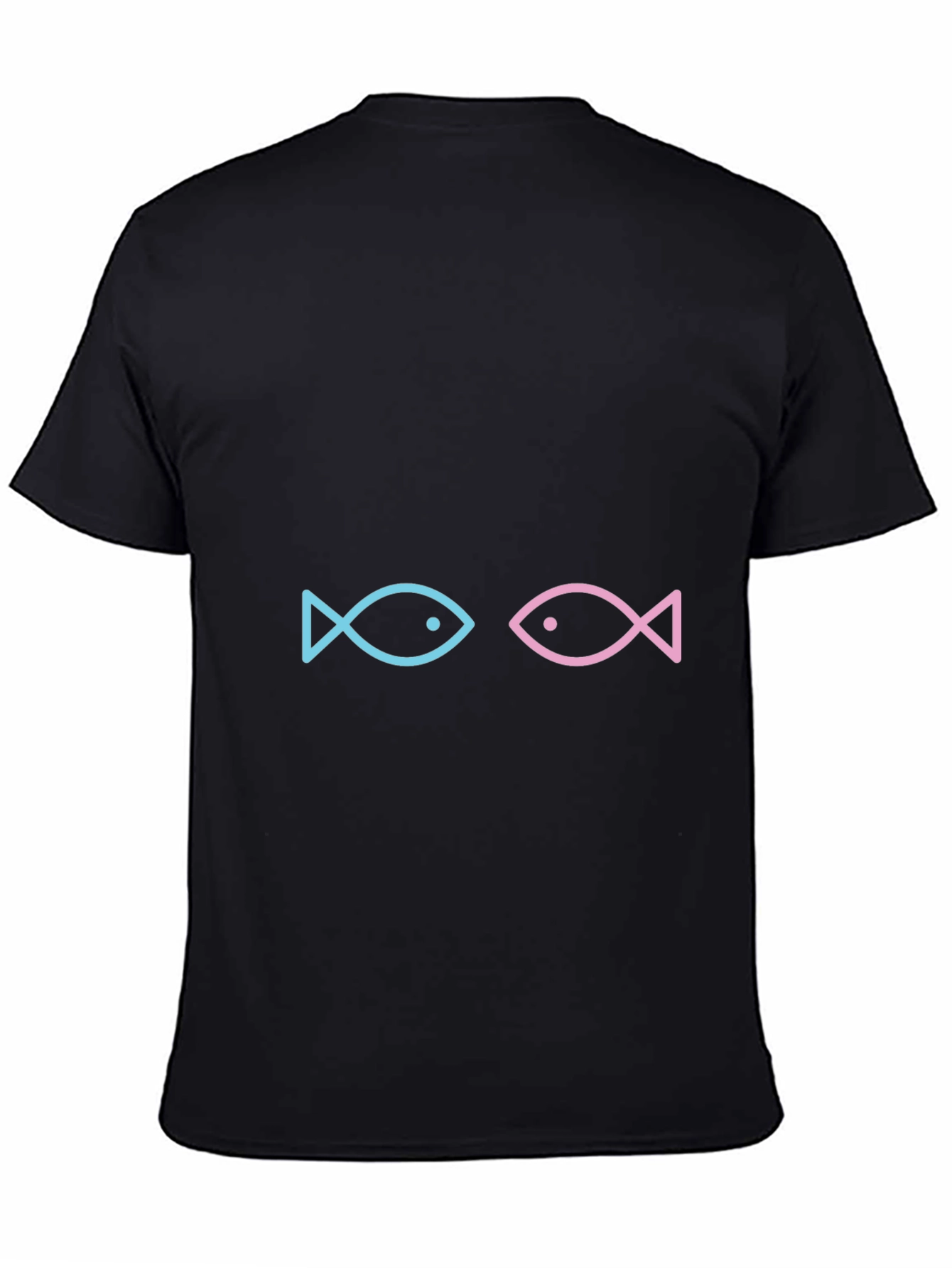 Two Fish Graphic Tee - Black