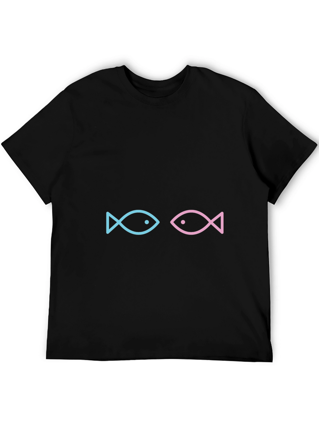 Two Fish Graphic Tee - Black