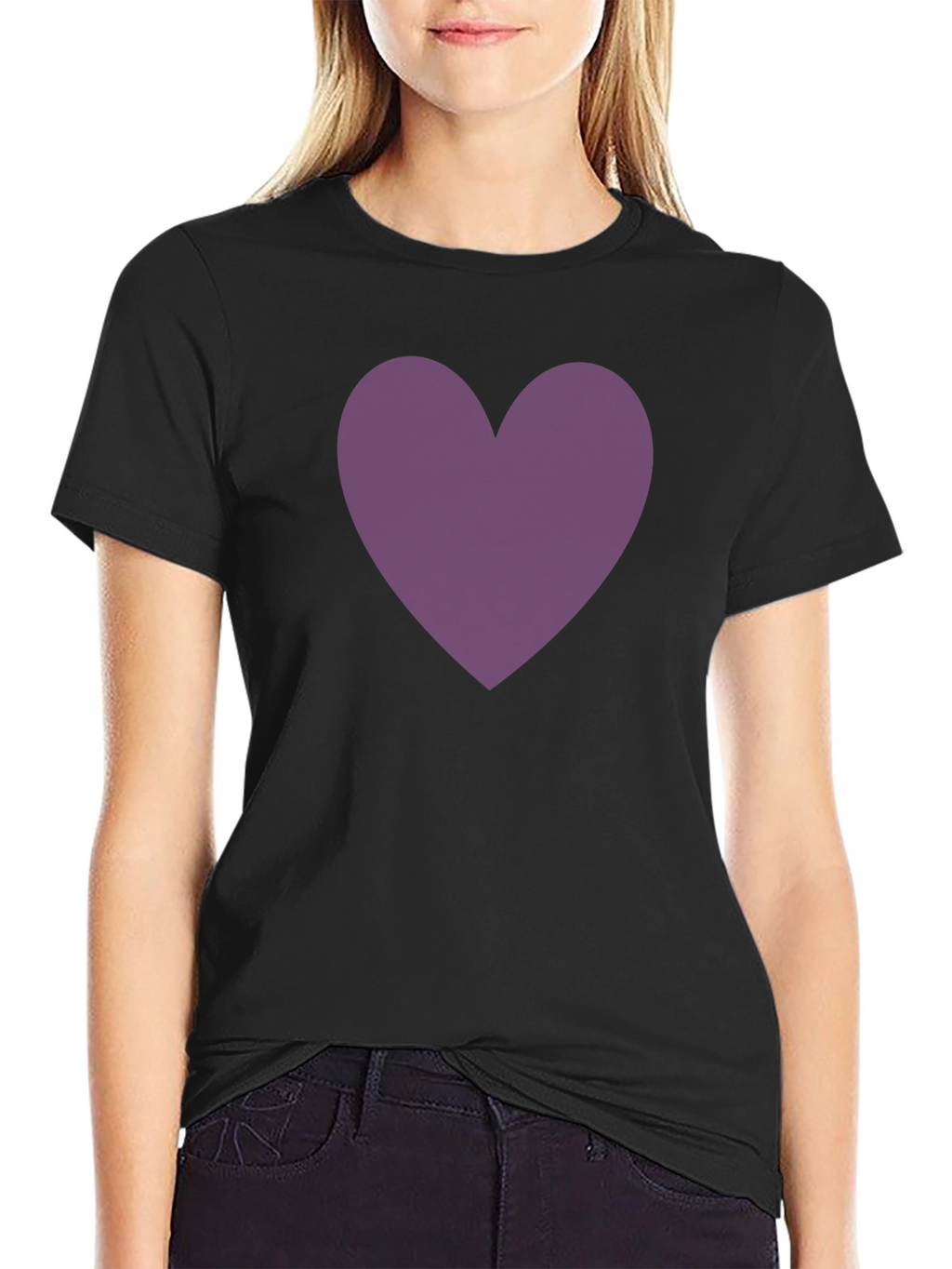 Heart Graphic Tee - Stylish Comfort