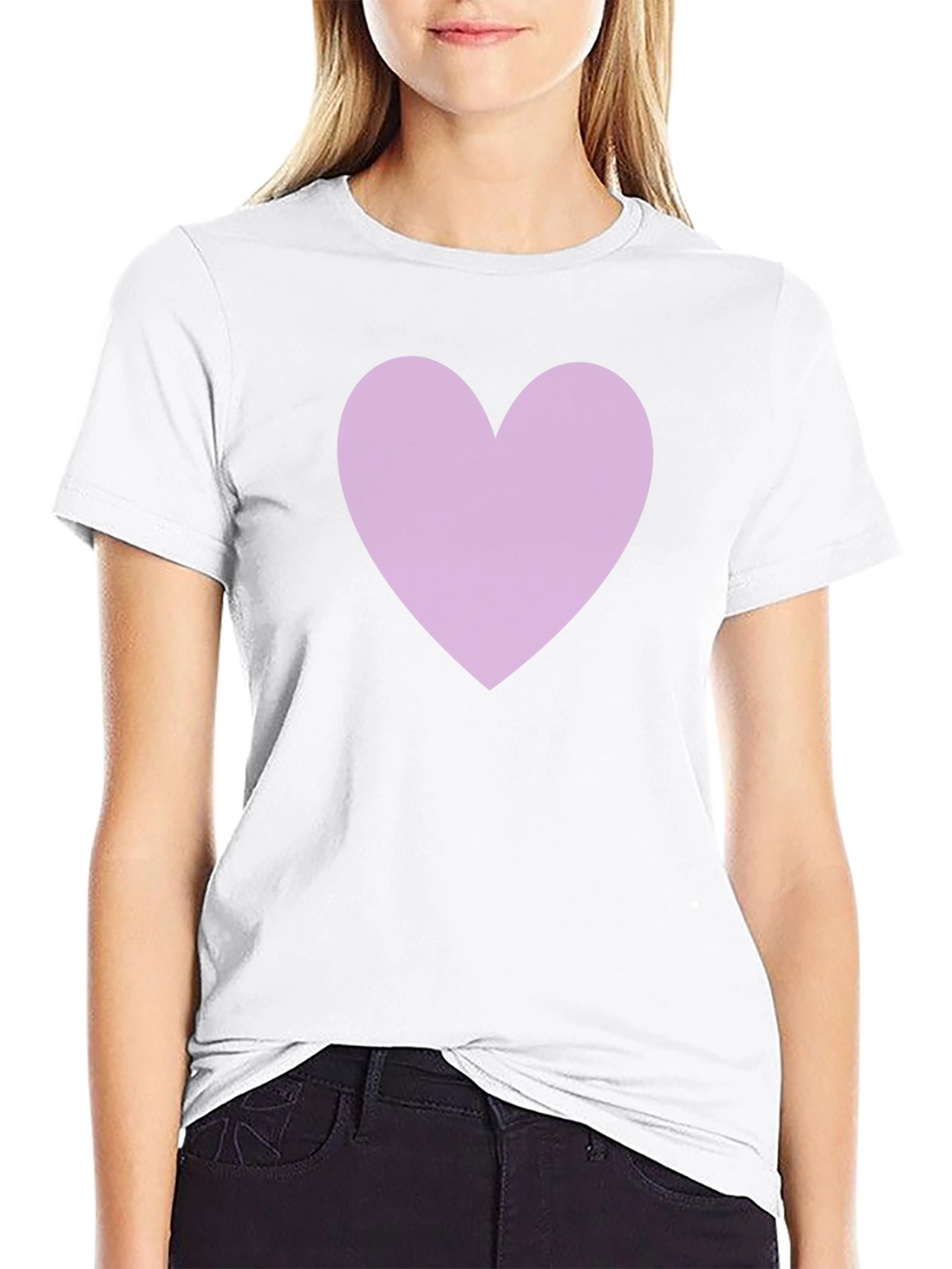 Heart Graphic Tee - Stylish Comfort