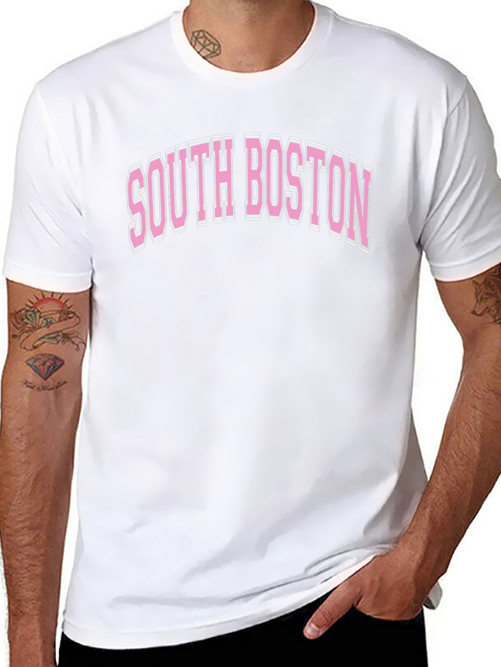 South Boston T-Shirt - Classic Crew Neck Tee