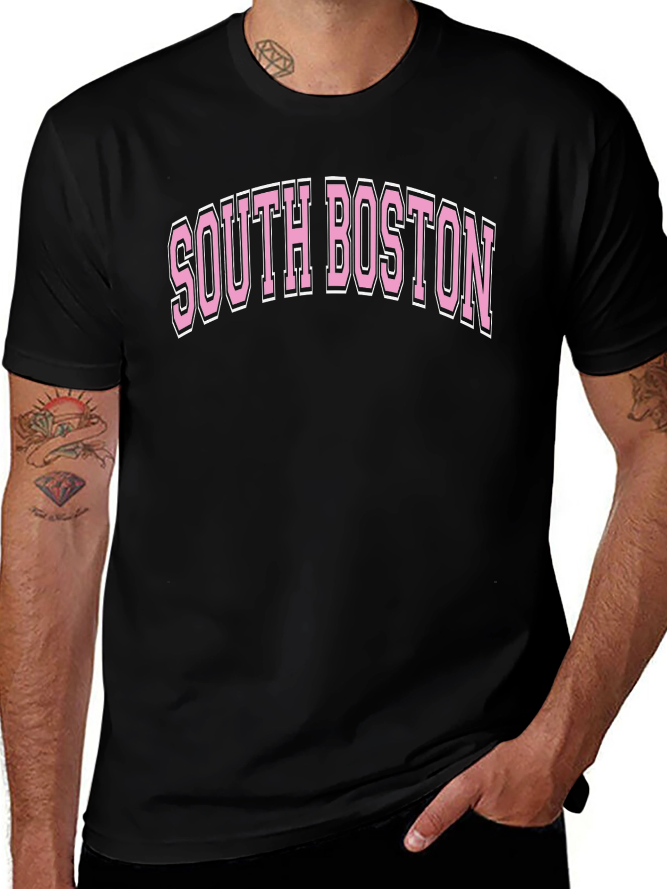 South Boston T-Shirt - Classic Crew Neck Tee