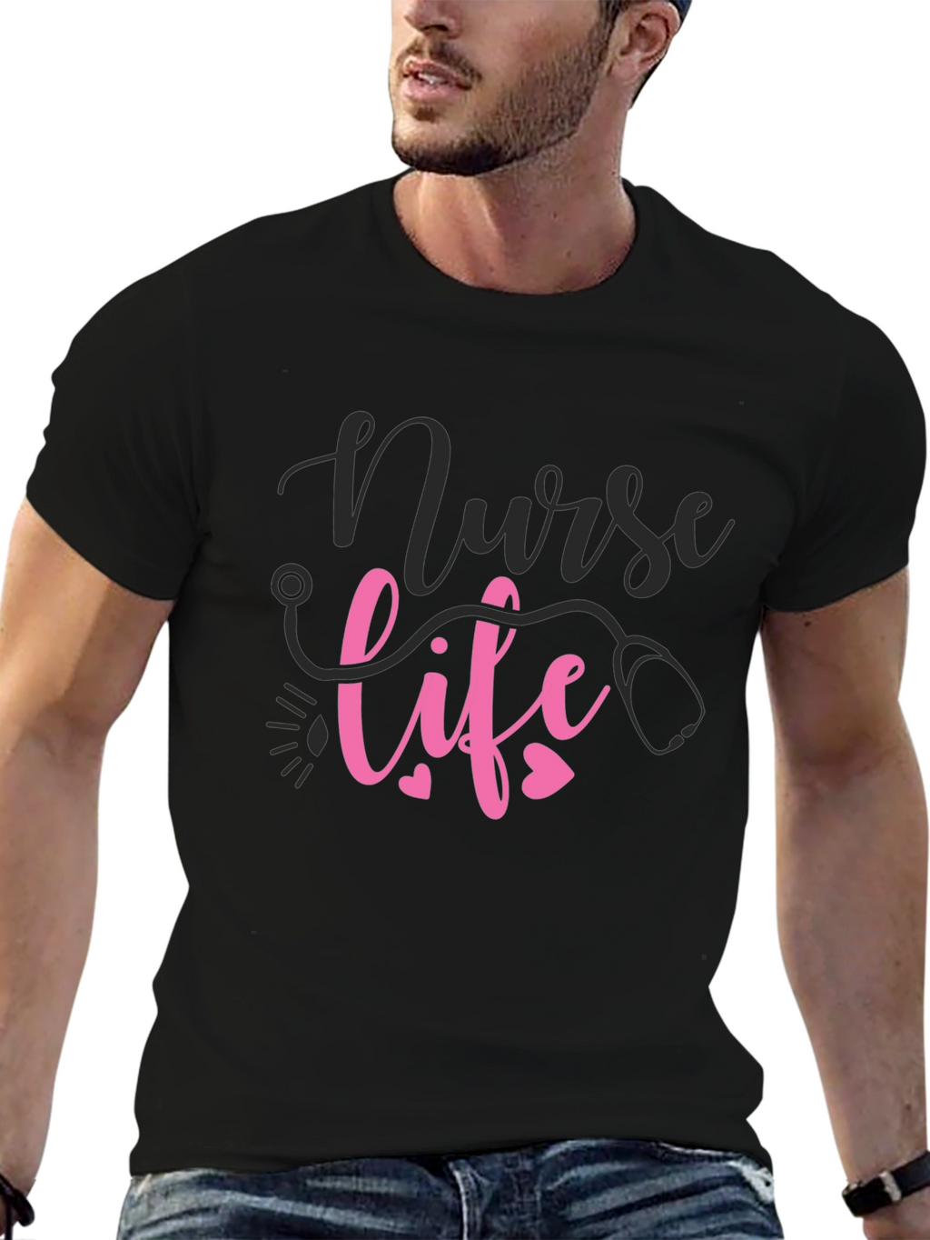Nurse Life Black T-Shirt