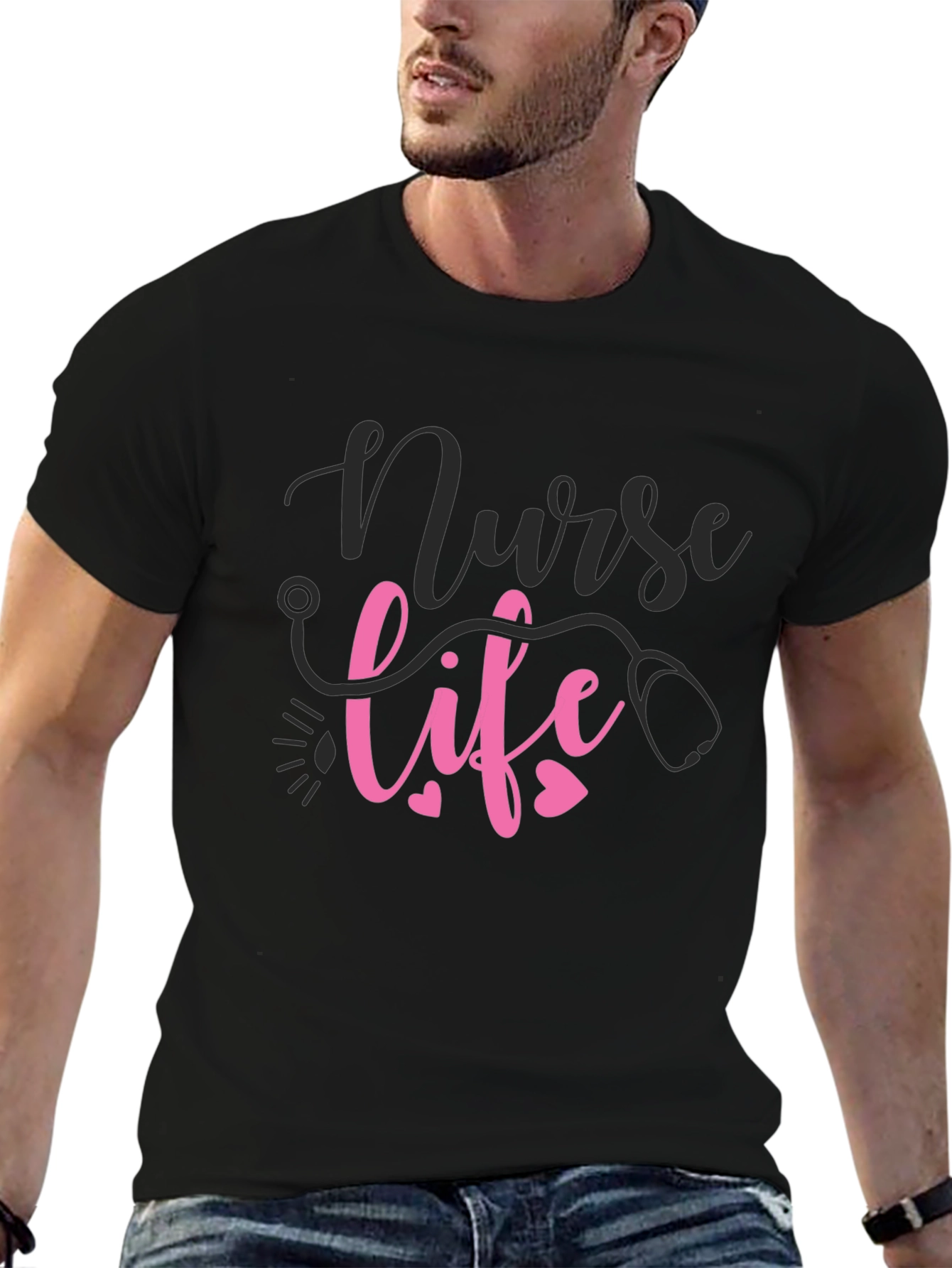 Nurse Life Black T-Shirt