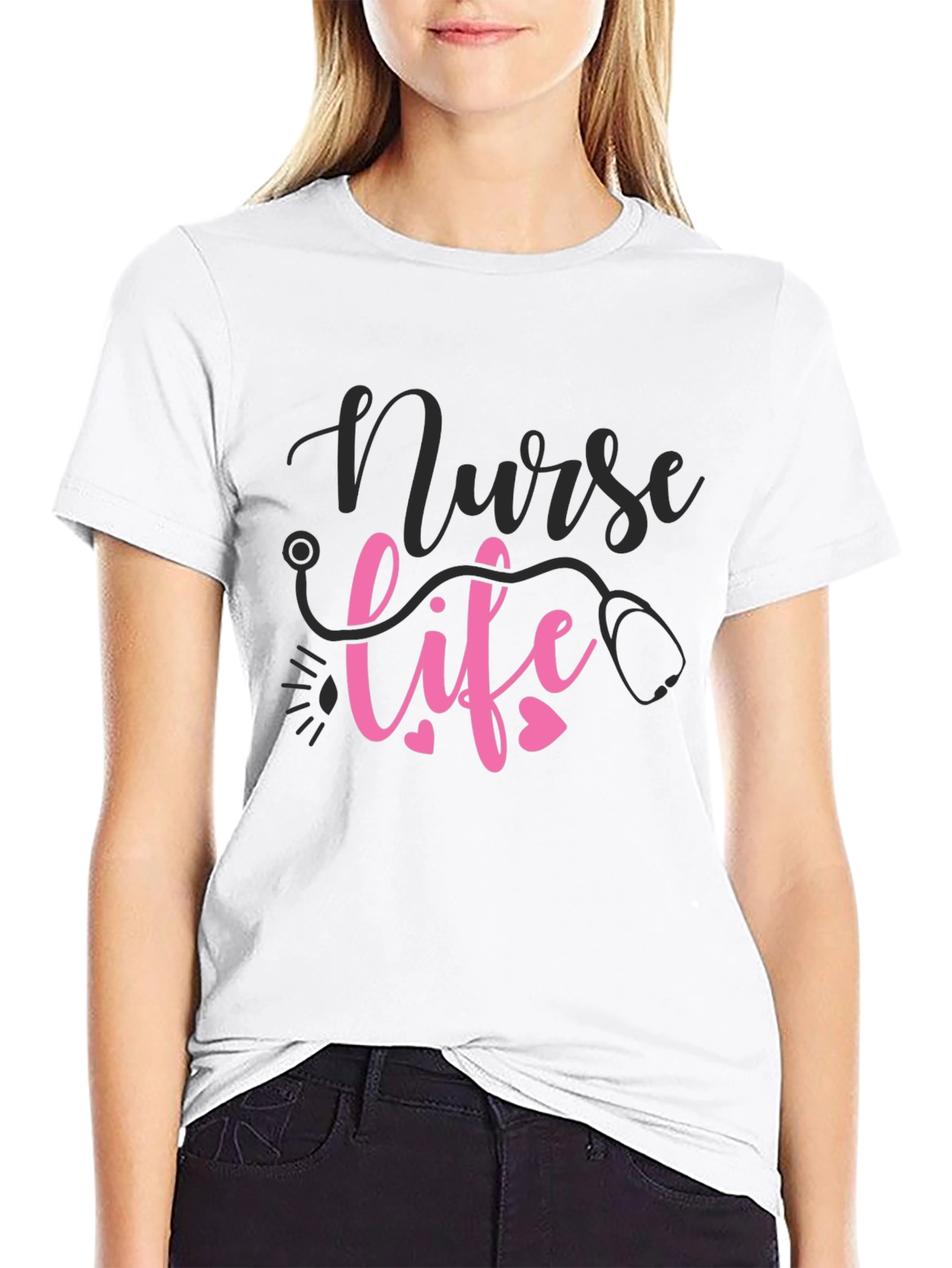 Nurse Life Black T-Shirt