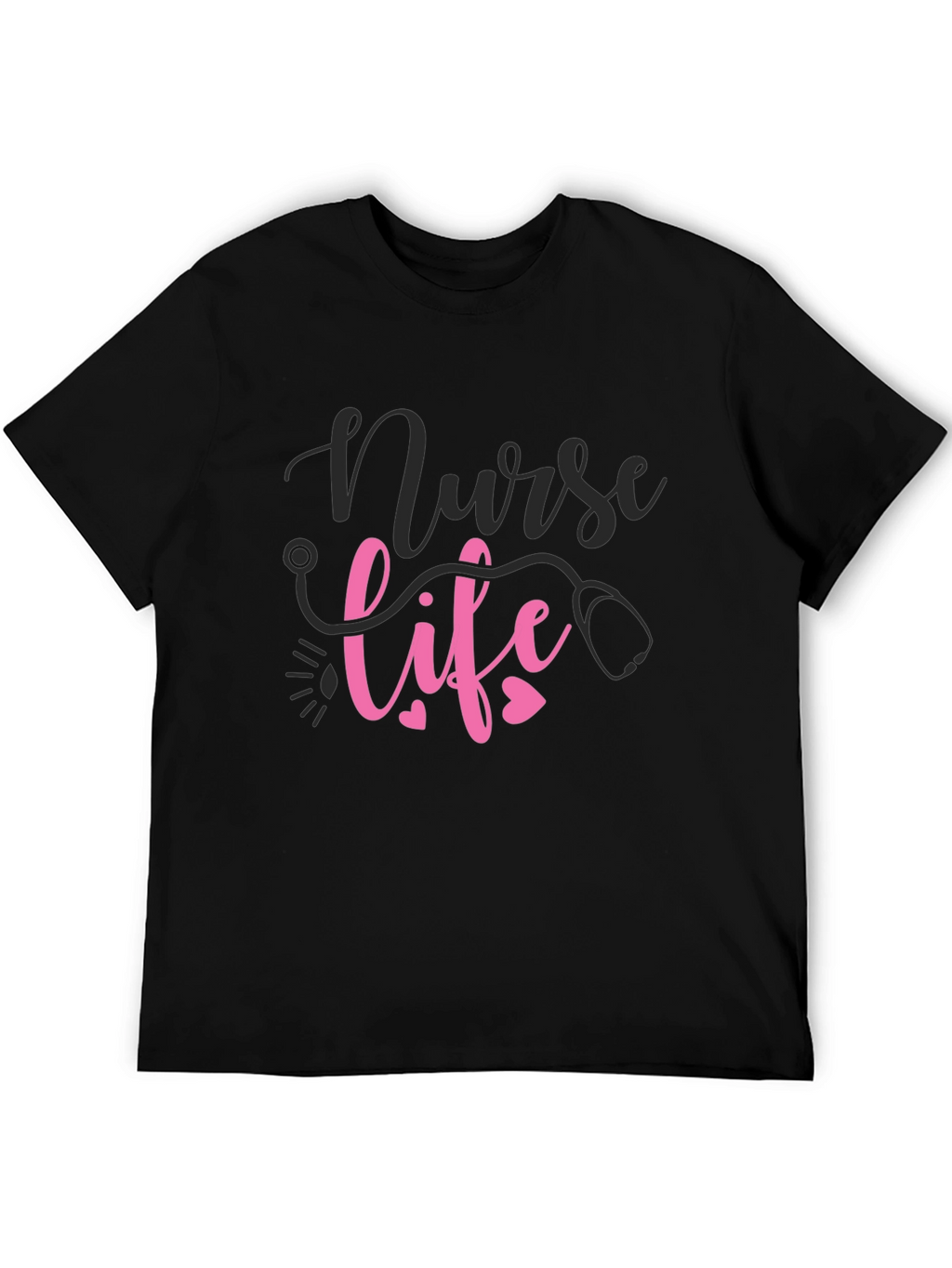 Nurse Life Black T-Shirt