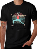 Yoga Way Graphic Tee - Deal with Bullshit