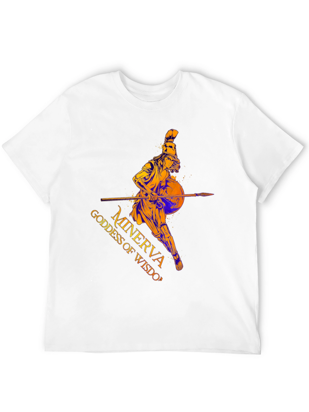 Minerva Goddess of Wisdom Graphic T-Shirt