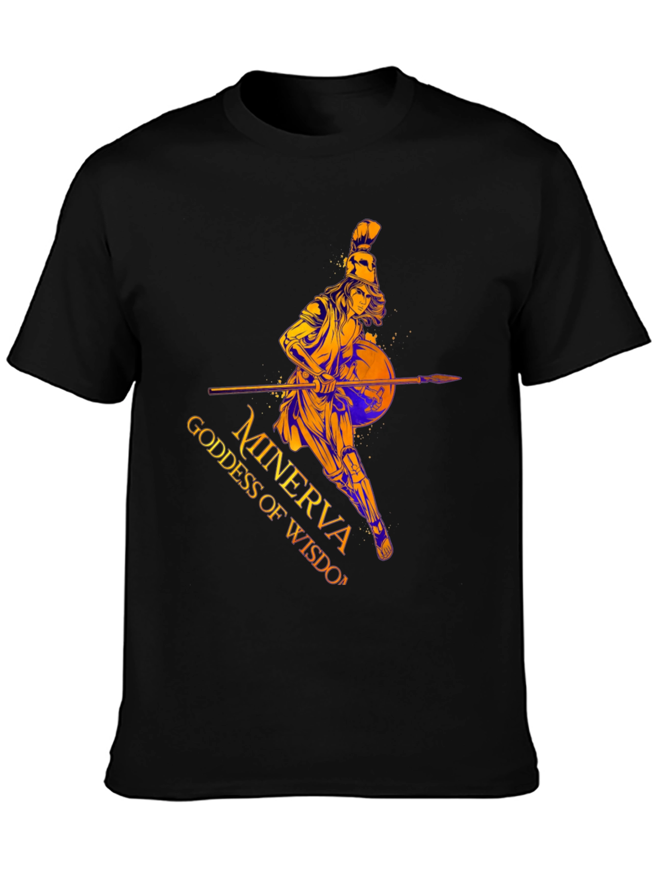 Minerva Goddess of Wisdom Graphic T-Shirt