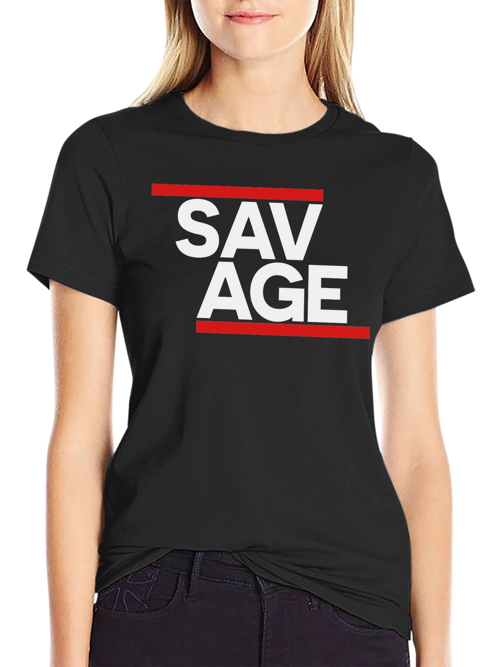 Savage Graphic Tee - Bold Streetwear Style
