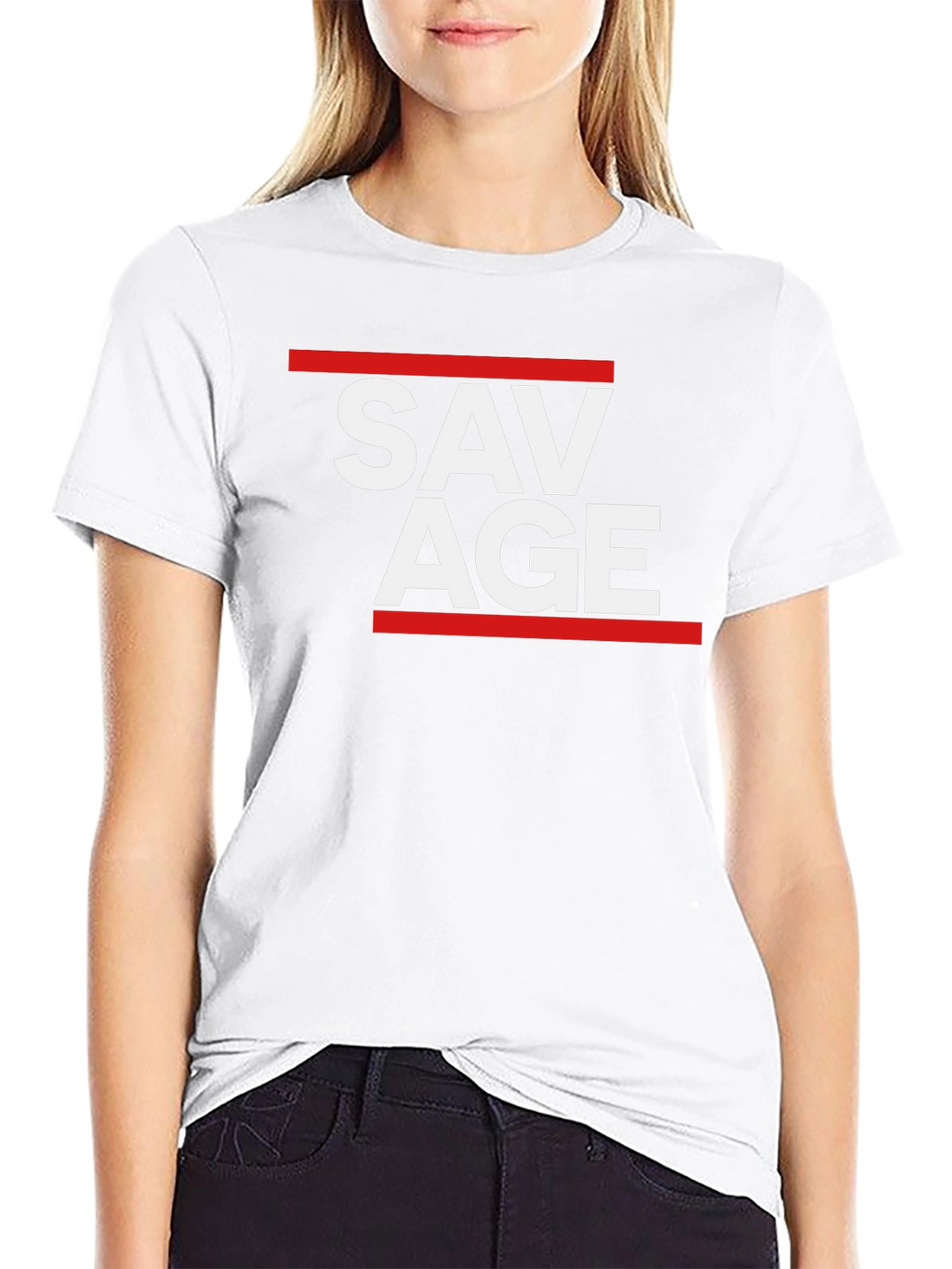 Savage Graphic Tee - Bold Streetwear Style