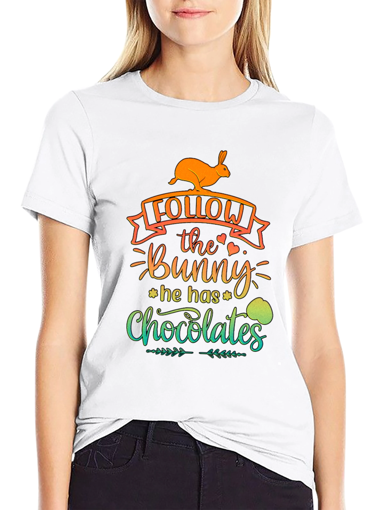 Follow the Bunny Easter T-Shirt