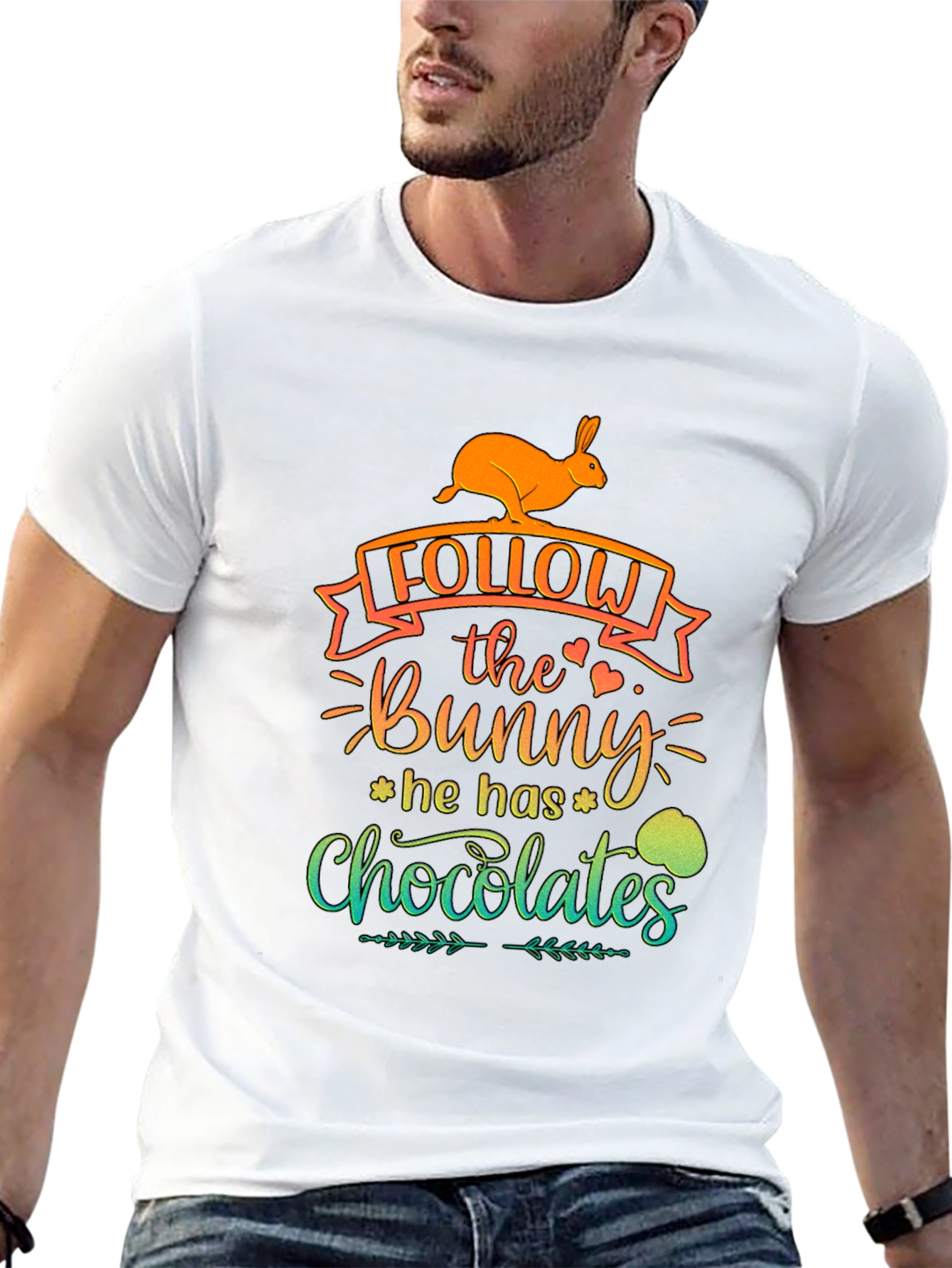 Follow the Bunny Easter T-Shirt