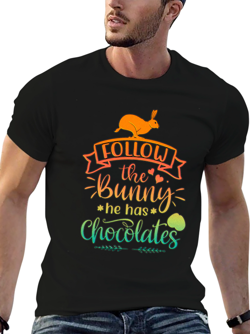 Follow the Bunny Easter T-Shirt