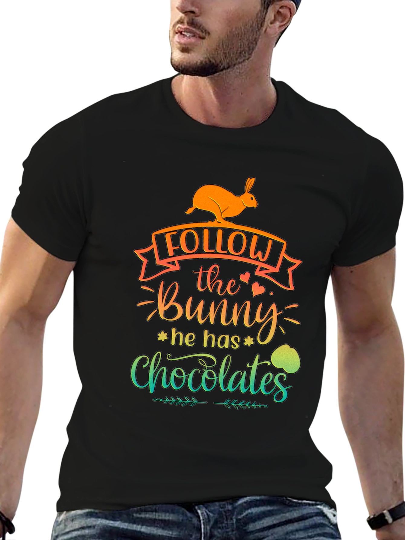 Follow the Bunny Easter T-Shirt