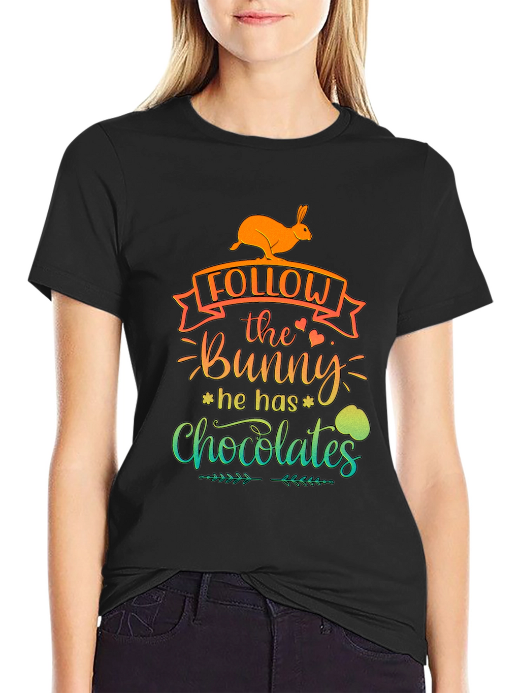 Follow the Bunny Easter T-Shirt