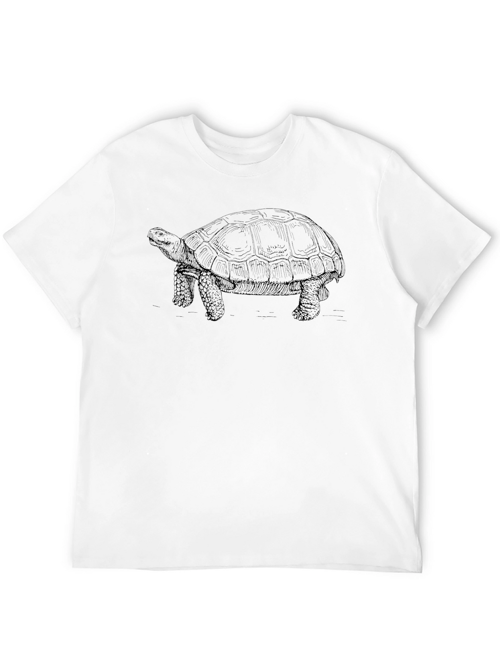 Turtle Graphic T-Shirt - Black