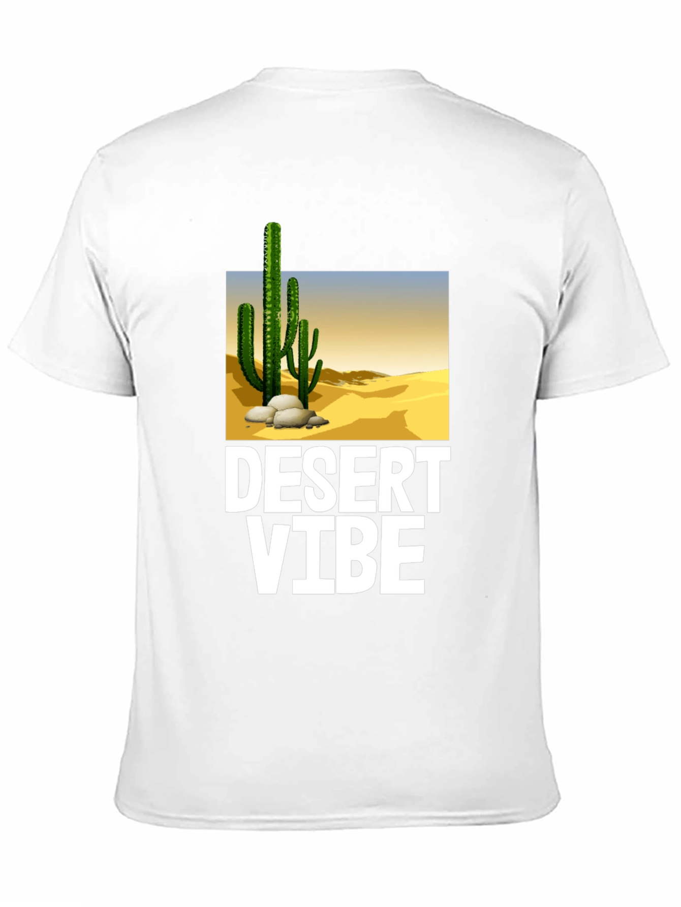 Desert Vibe Graphic T-Shirt - Trendy Casual Wear