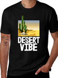 Desert Vibe Graphic T-Shirt - Trendy Casual Wear