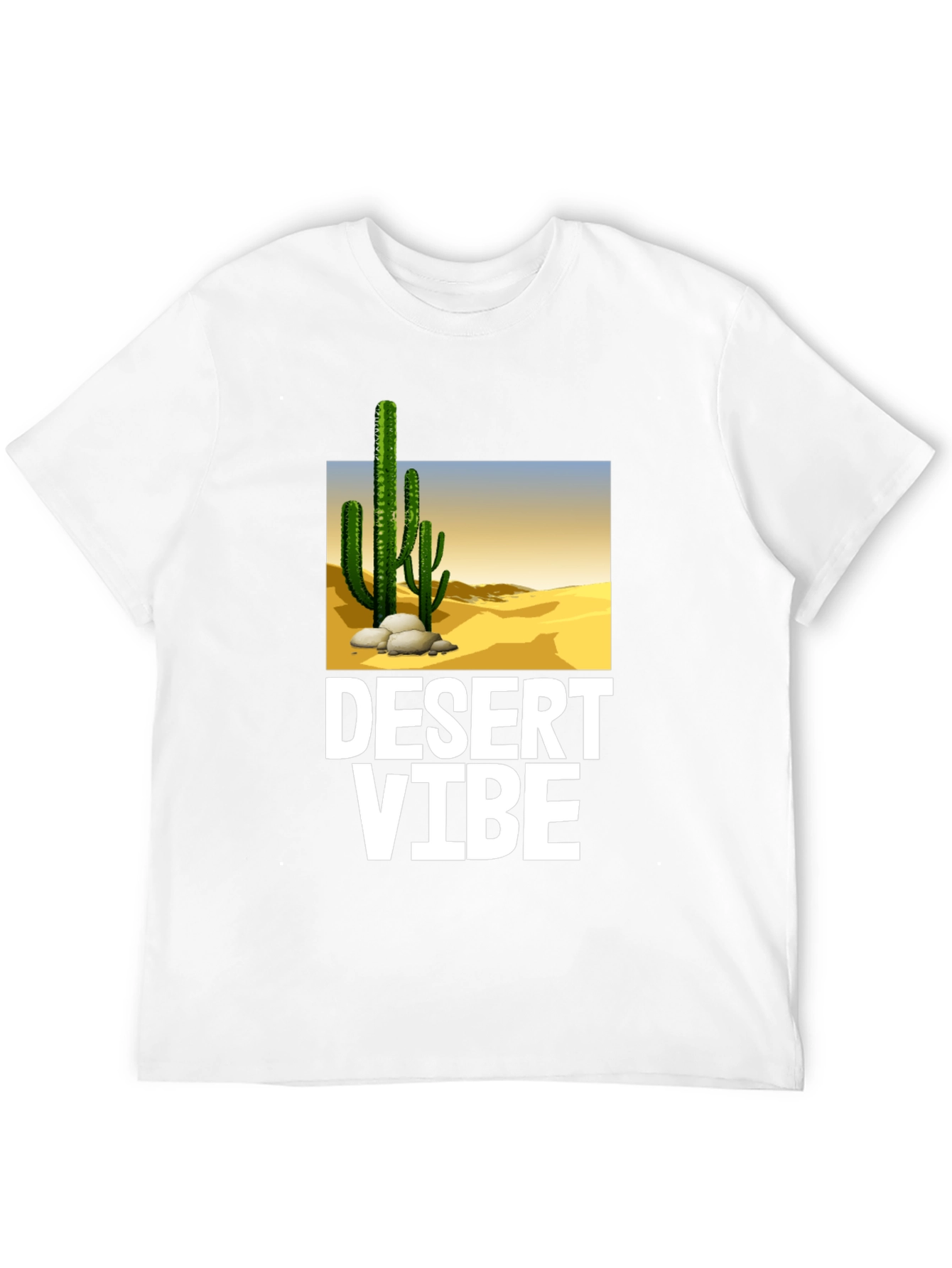 Desert Vibe Graphic T-Shirt - Trendy Casual Wear