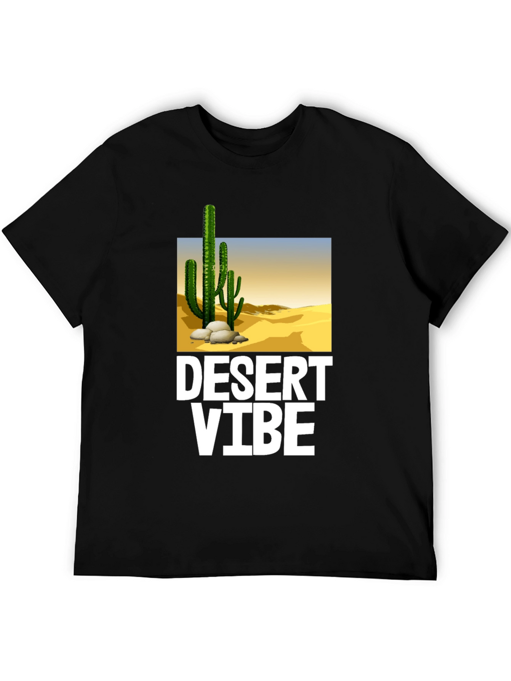 Desert Vibe Graphic T-Shirt - Trendy Casual Wear