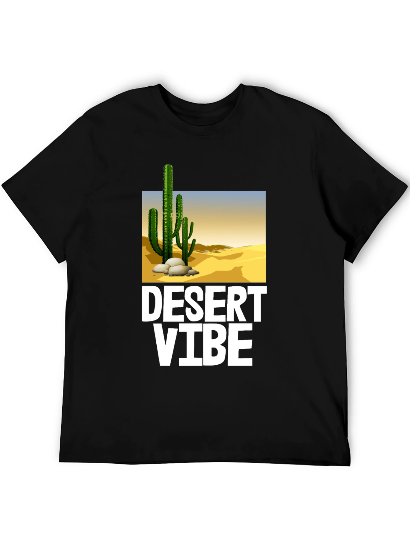 Desert Vibe Graphic T-Shirt - Trendy Casual Wear