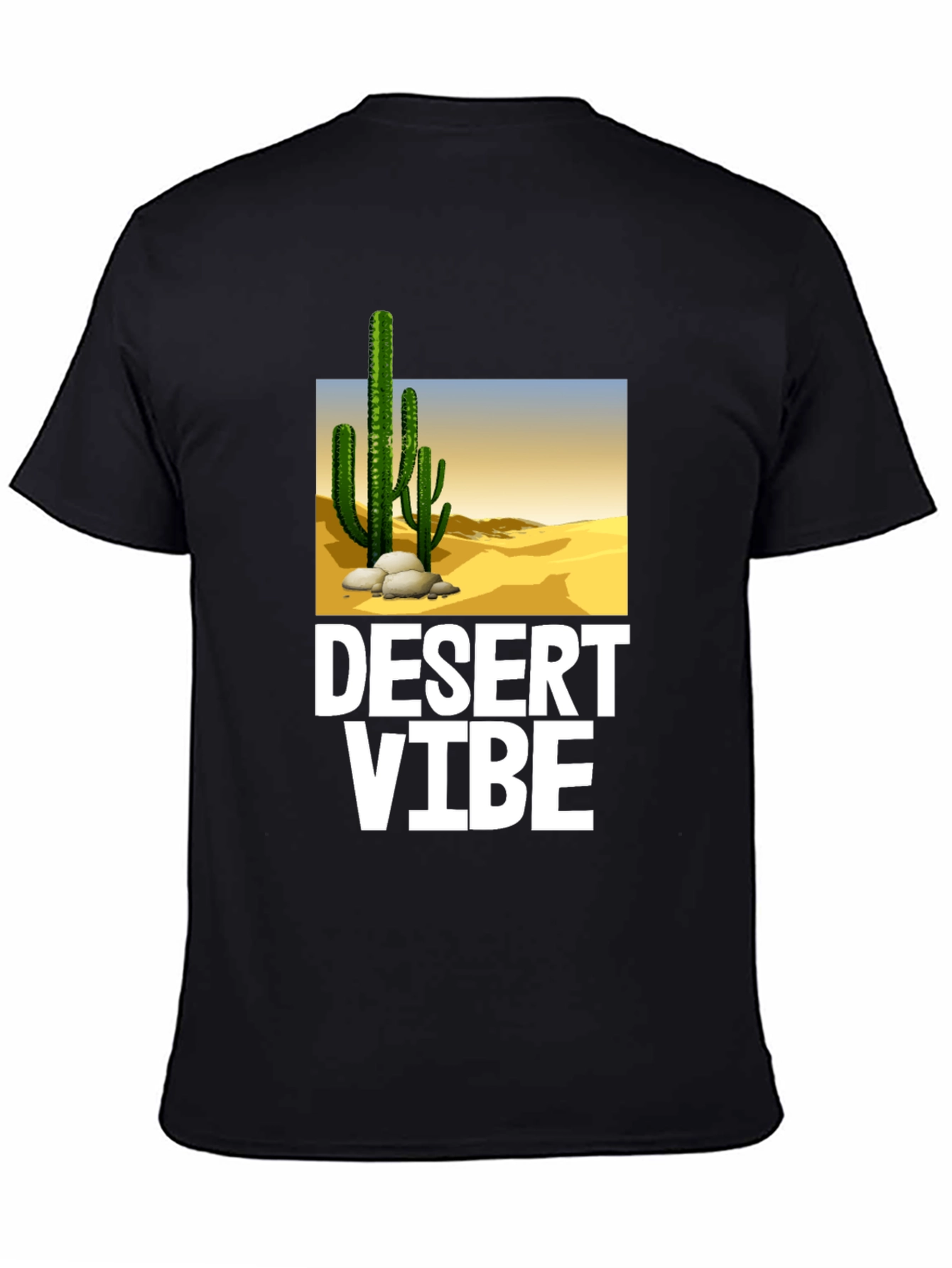 Desert Vibe Graphic T-Shirt - Trendy Casual Wear