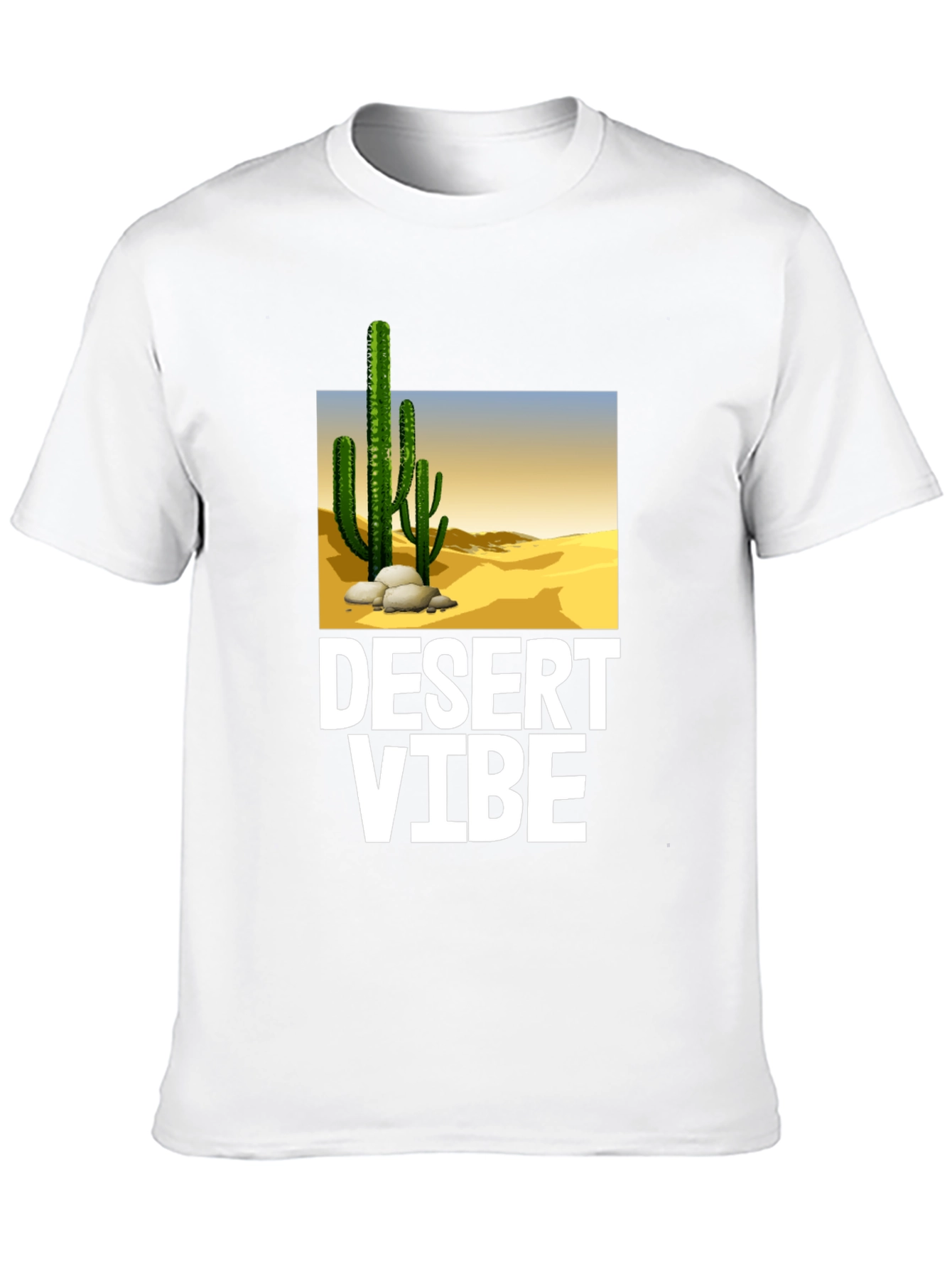 Desert Vibe Graphic T-Shirt - Trendy Casual Wear