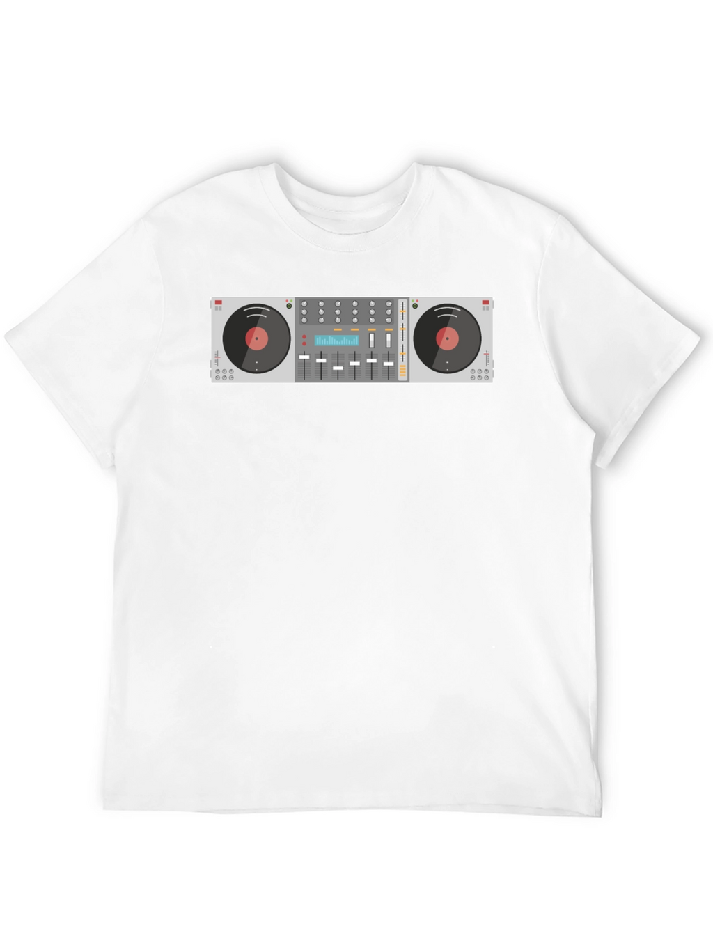 DJ Mixer Graphic Tee - Black Music Lover T-Shirt