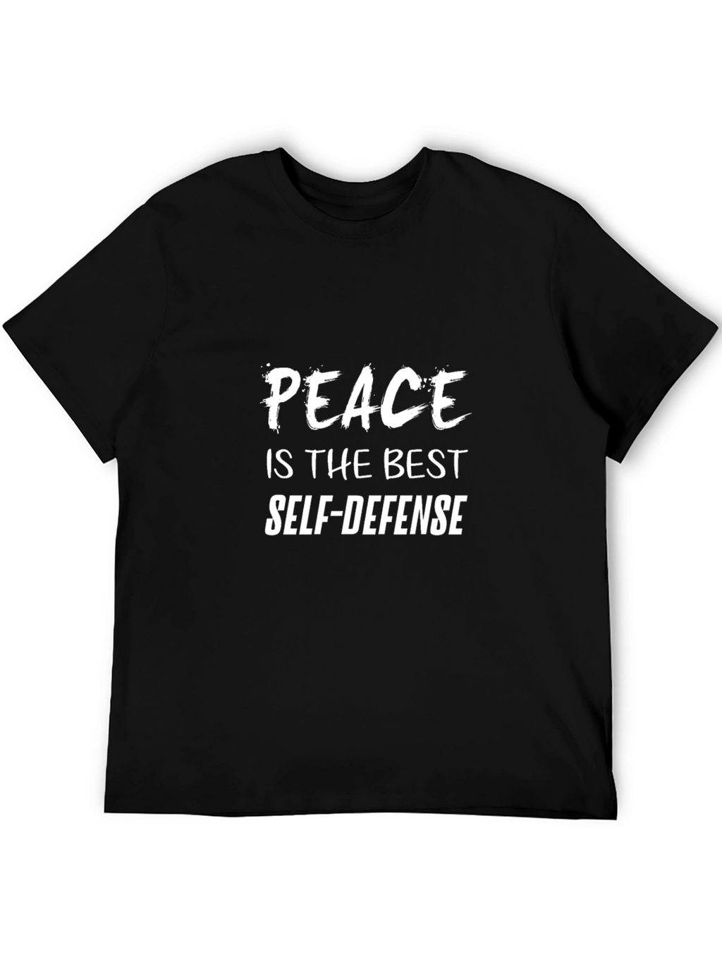 Peace is the Best Self-Defense Graphic Tee